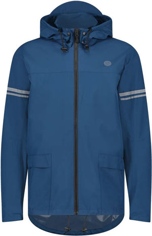 Agu section regenjas ii essential heren – waterdicht winddicht – poray 5.000 – compact opvouwbaar – navy blue - xl