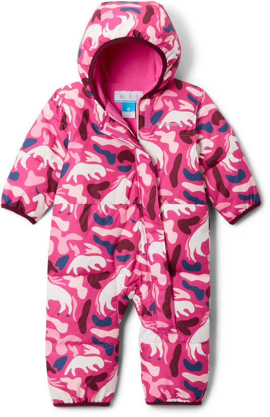 Columbia snuggly bunny™ ii bunting unisex skipak - pink ice uniflauge, satin pink
