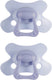 Difrax fopspeen natural - 18+ maanden - lila - 2 stuks