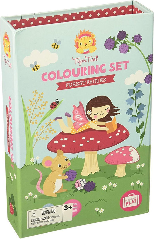 Tiger tribe - colouring set - forest fairies (tt6-0215)