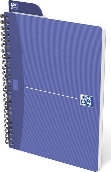 Oxford spiraalblok optik papier 90g m2 14,8x21cm geruit 5mm