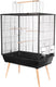 Zolux vogelkooi neo darwin - vogelverblijven - zwart - 78 x 48 x 112 cm