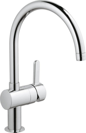 Grohe flair keukenkraan - c-uitloop - chroom