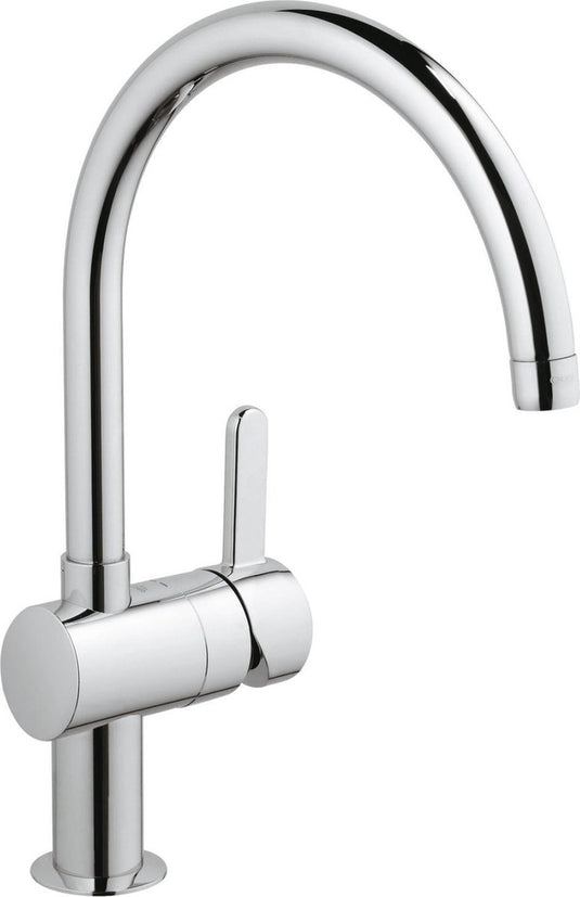 Grohe flair keukenkraan - c-uitloop - chroom