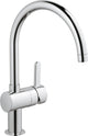 Grohe flair keukenkraan - c-uitloop - chroom