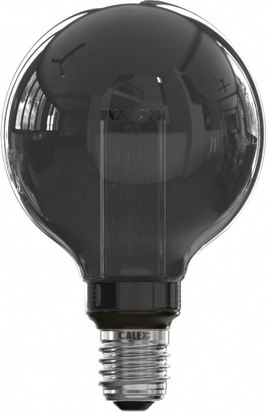 Calex crown series led lamp - e27 - g95 lichtbron titanium - 3.5w - dimbaar