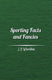 Sporting facts and fancies