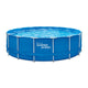 Summer waves frame zwembad rond - ⌀457 x 122 cm - zwembaden - inclusief filterpomp - zwembadpomp - afdekzeil - grondzeil - ladder - onderhoudsset
