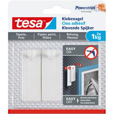 Tesa klevende spijker voor behang en pleisterwerk 1kg
