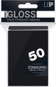 Ultrapro standaard deck protector sleeves black (50st)