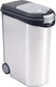 Curver voedselcontainer hond of kat - 54l - 20kg - 49x28x60,5cm - metallic