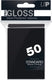Ultrapro standaard deck protector sleeves black (50st)