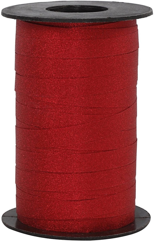 Creativ company https: www.cchobby.nl cadeaulint-b-10-mm-glitter-rood-100-m-1-rol