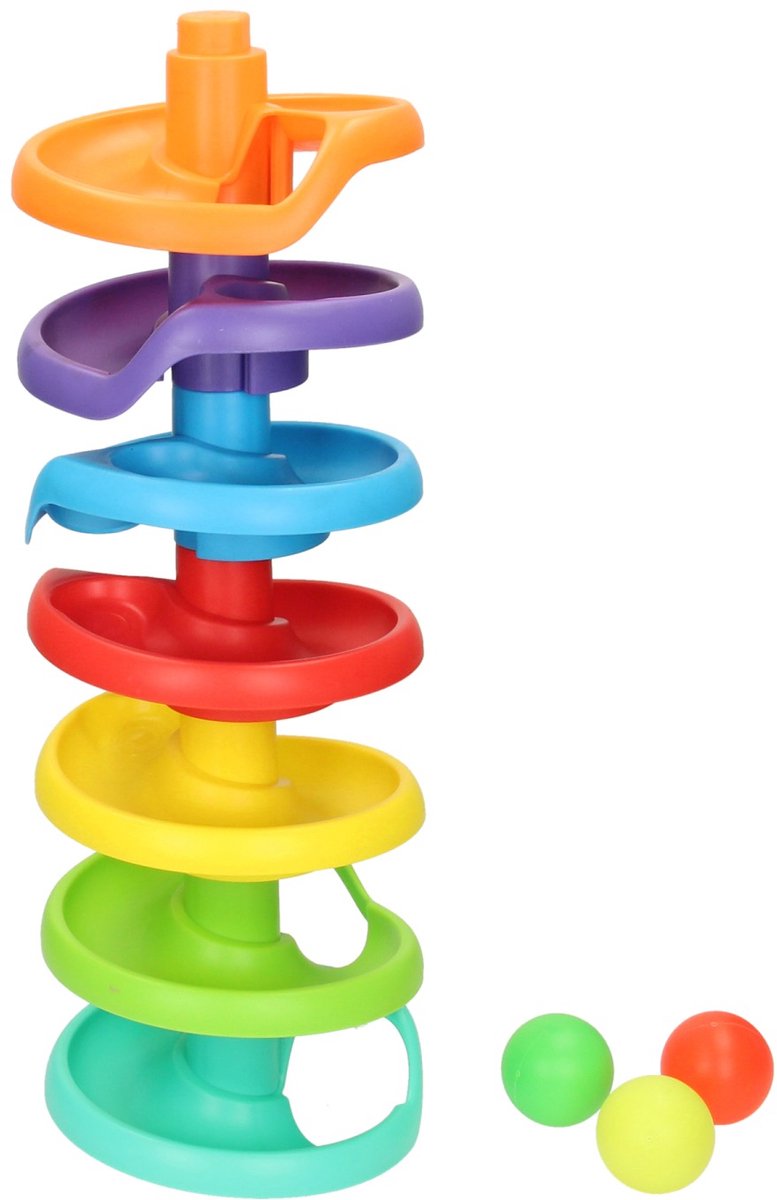Afbeelding laden in galerijviewer, Lobbes ballentoren speelgoed voor baby's - kleurrijk en educatief.
