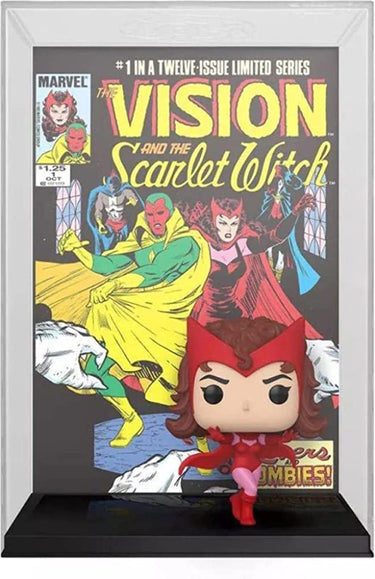 Funko pop! marvel cover scarlet witch exclusive #01 - wanda vision