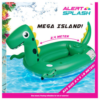 Chargez l'image dans la visionneuse de la galerie, Opblaaseiland small dino 240x180 cm
