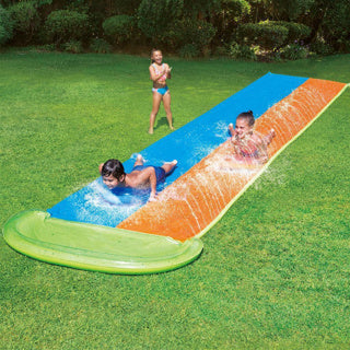 Summer waves alert waterglijbaan 549 cm oranje blauw groen