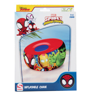 Sambro stoel opblaasbaar spidey and friends | 2 stuks