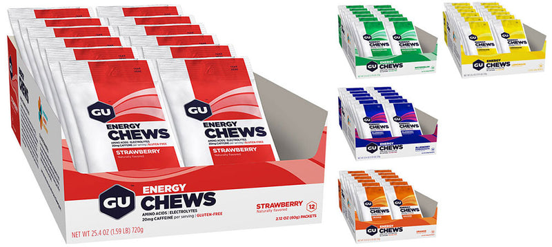 Load image into Gallery viewer, Gu energy chews box of 12
