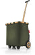 Reisenthel carrycruiser boodschappentrolley - 40l - frame forest green groen
