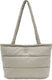 Jollein - luiertas puffed - mombag - olive green - 40x35x16 cm - inclusief verschoonmatje