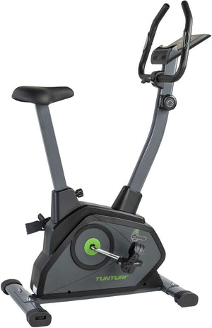 Tunturi cardio fit b35 hometrainer - fitnessfiets - 8 weerstandsniveaus - hartslagmonitor - ergonomisch - verstelbaar stuur - transportwielen - versterkt frame