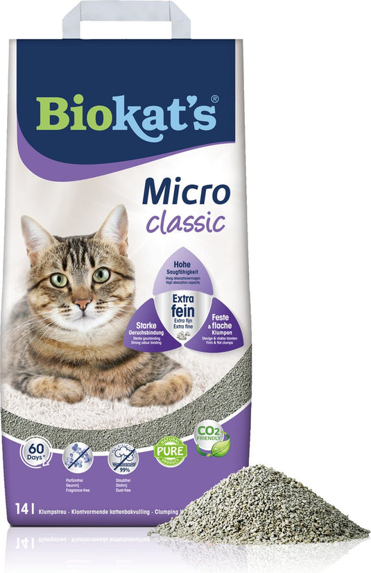 Biokat's kattenbakvulling micro classic