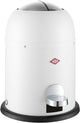 Wesco mini master cosmetica-emmer in de kleur matwit, gepoedercoat staalplaat, inhoud 6 liter, kunststof binnenemmer, voetpedaal