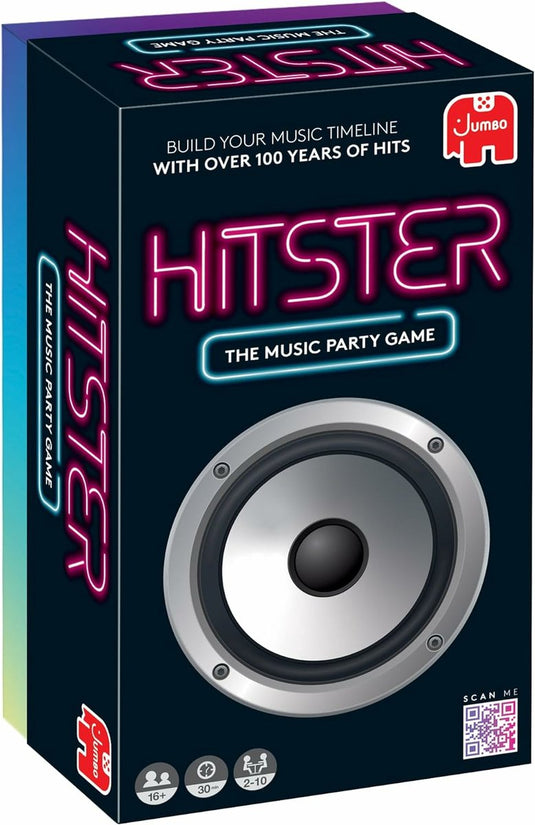Hitster jumbo - original - engelstalig partyspel - actiespel