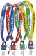 Masterlock steel chain 90cm x ø 6mm - padlock 40mm w 2 keysnylon sleeve - colour