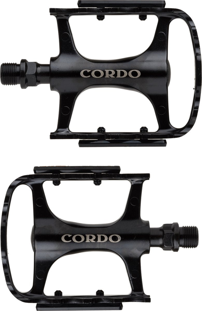 Afbeelding laden in galerijviewer, Cordo trekking pedalen aluminium - zwart
