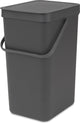 Brabantia prullenbak bra109966 grijs