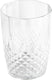 Alpina waterglazen set 6 stuks - crystal effect drinkglazen 400ml - duurzame drink glazen voor water, frisdrank en cocktails - glas