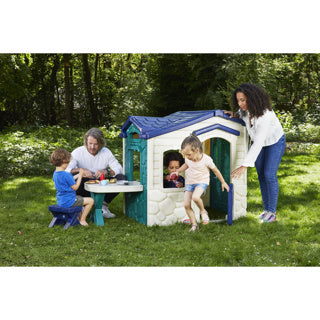 Laden Sie das Bild in Galerie -Viewer, Little tikes speelhuis picknick jungle
