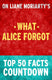 What alice forgot - top 50 facts countdown