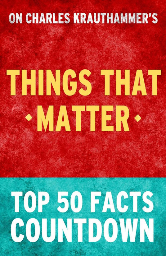 Things that matter - top 50 facts countdown