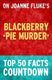 Blackberry pie murder: top 50 facts countdown