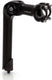 Xlc st-t02 stuurpen - city trekking - aluminium - verstelbaar 1 1 8 - 25.4mm 180 120mm - mat zwart