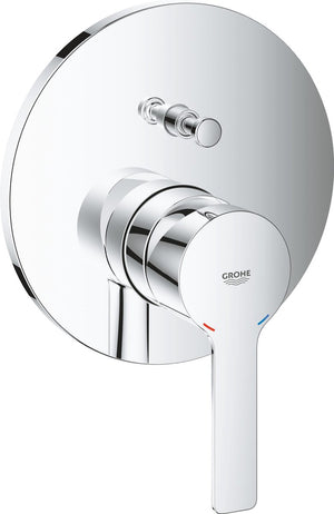 Grohe lineare inbouw douchekraan - douchemengkraan - douche bad omstelling - chroom