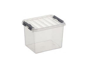 Sunware q-line opbergbox 3 liter transparant 20x15x14cm
