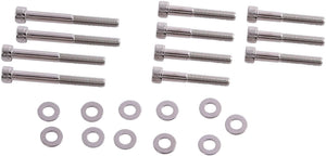 Tnt motordeckelschraubensatz screw set engine cover peugeot 50 chrome