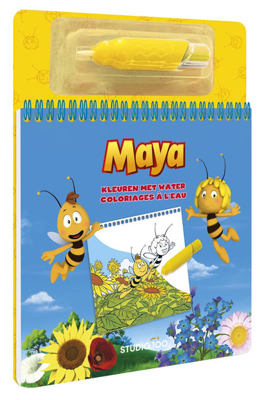 Studio 100 maya kleurboek - kleuren met water