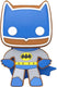 Dc comics funko batman - holiday 2022 pop! heroes batman 9 cm verzamelfiguur - multicolours