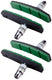 Bbb cycling remblokjes elektrische fiets - estop - velgrem - e-bike gecertificeerd - v-brake remblokken - groen - bbs-04e