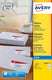 Avery huismerk j8159-25 inkjet printer etiket 63,5x33,9mm