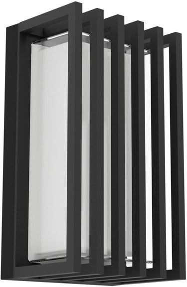Eglo genovese wandlamp buiten - sensor - 24 cm - zwart helder - instelbaar wit licht (warm, neutraal en daglicht)