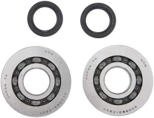 Rms krukas lagerset ball bearings-sealing rin k-shaft piaggio 2-t.