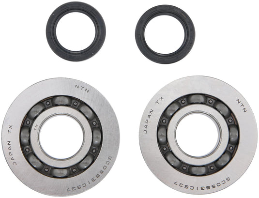 Rms krukas lagerset ball bearings-sealing rin k-shaft piaggio 2-t.