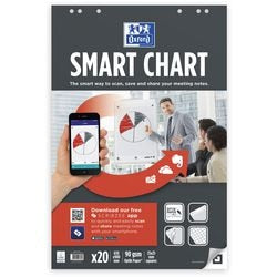 Flipoverpapier oxford smart chart wit pak 3 stuks