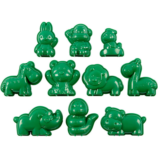 Sandy clay® vormpjes, dieren, afm 4-7 cm, 10 stuk 1 doos
